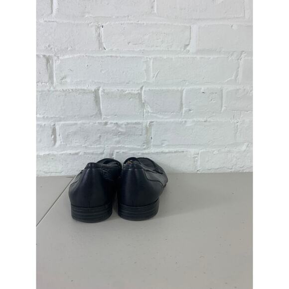 Naturalizer Women's Leather Upper Milo Penny Loafers Slip-On Black Size 4.5 - Picture 5 of 9